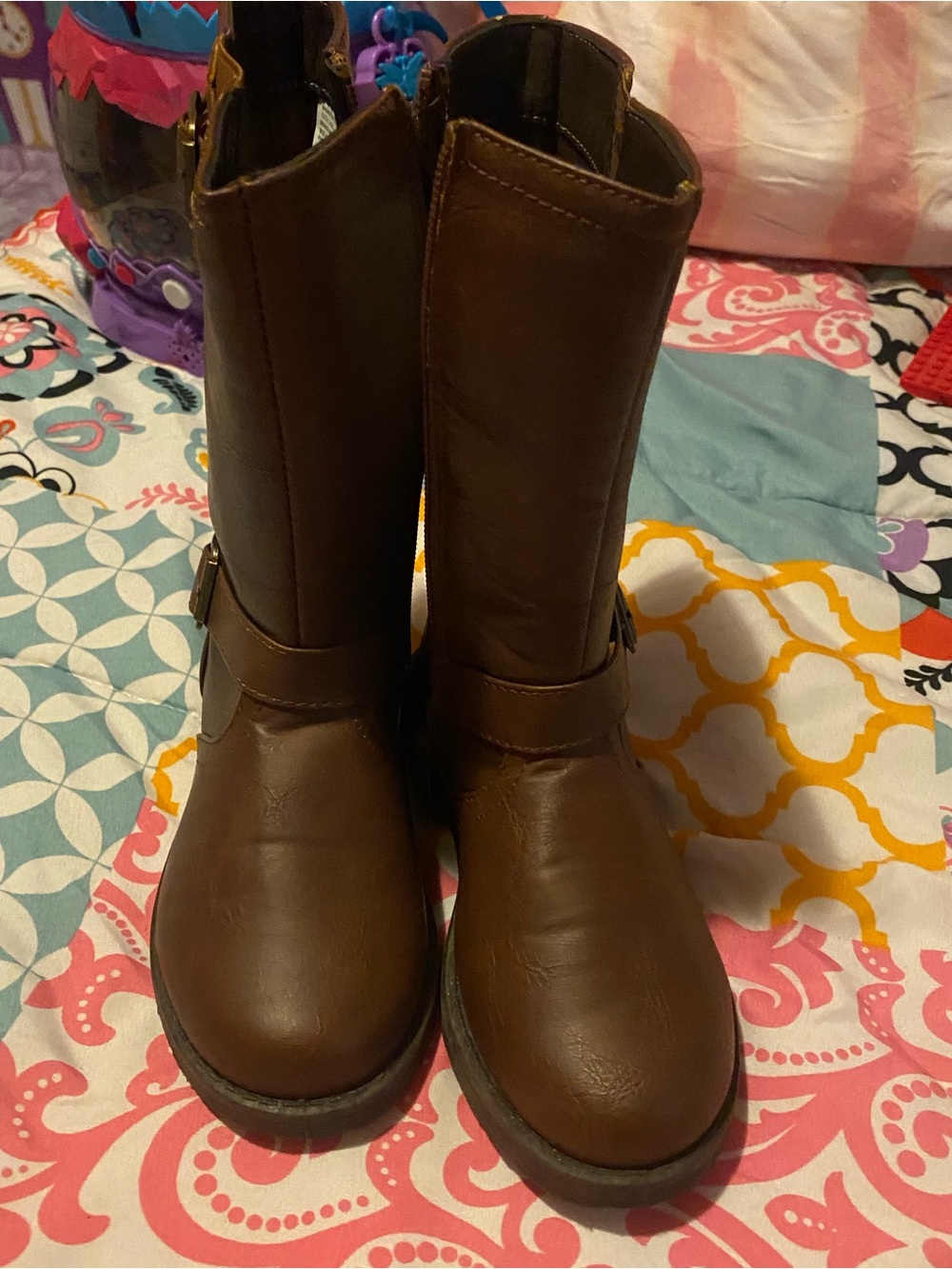 Fab kids boots Brown Mid-Calf Leather Boots